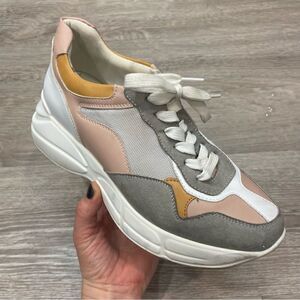 Steve Madden Womens Memory Pink / Multicolored Shoes 39